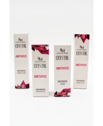 Crème de jour à la poudre d'améthyste 50ml 100% naturelle
