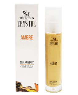 Crème de jour à la poudre d'ambre 50ml 100% naturelle
