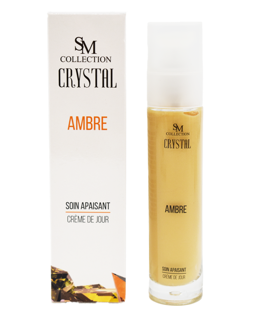 Crème de jour à la poudre d'ambre 50ml 100% naturelle
