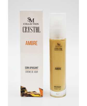 Crème de jour à la poudre d'ambre 50ml 100% naturelle