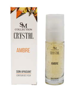 Crème contour des yeux à la poudre d'ambre 30ml 100% naturelle