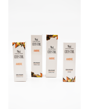 Crème contour des yeux à la poudre d'ambre 30ml 100% naturelle