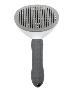 Brosse pour chien - Grise
