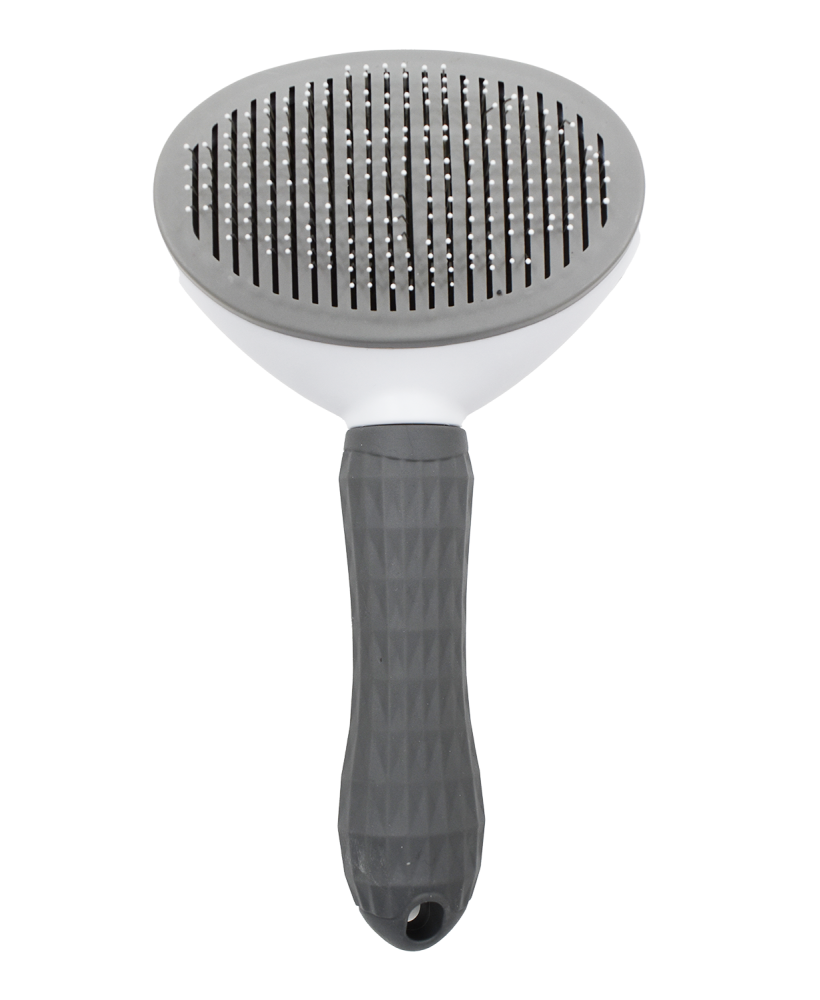 Brosse pour chien - Grise