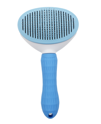 Brosse pour chien - Bleue