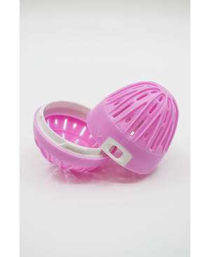 Boule de lavage machine à laver rose  recharge - senteur printanière
