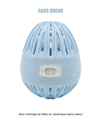 Boule de lavage machine à laver bleue  recharge - Sans odeur