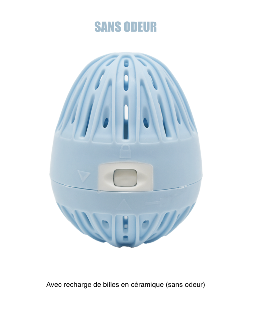 Boule de lavage machine à laver bleue  recharge - Sans odeur