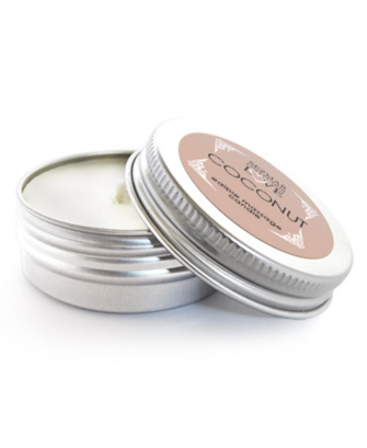 Bougie de massage noix de coco 30ml 100% naturelle