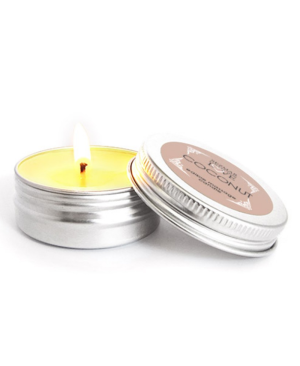 Bougie de massage noix de coco 30ml 100% naturelle