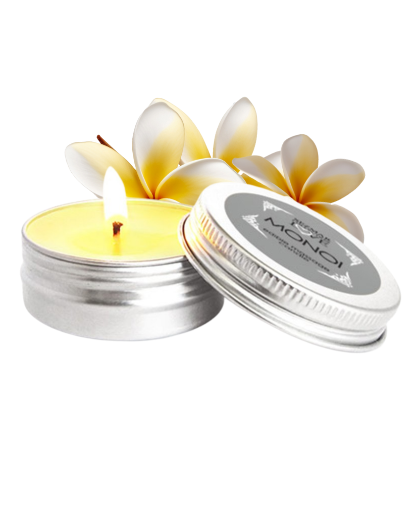 Bougie de massage monoï 30ml 100% naturelle