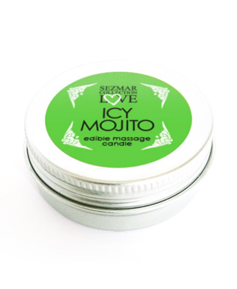 Bougie de massage Mojito 30ml 100% naturelle