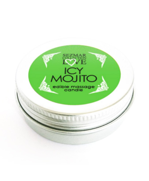 Bougie de massage Mojito 30ml 100% naturelle