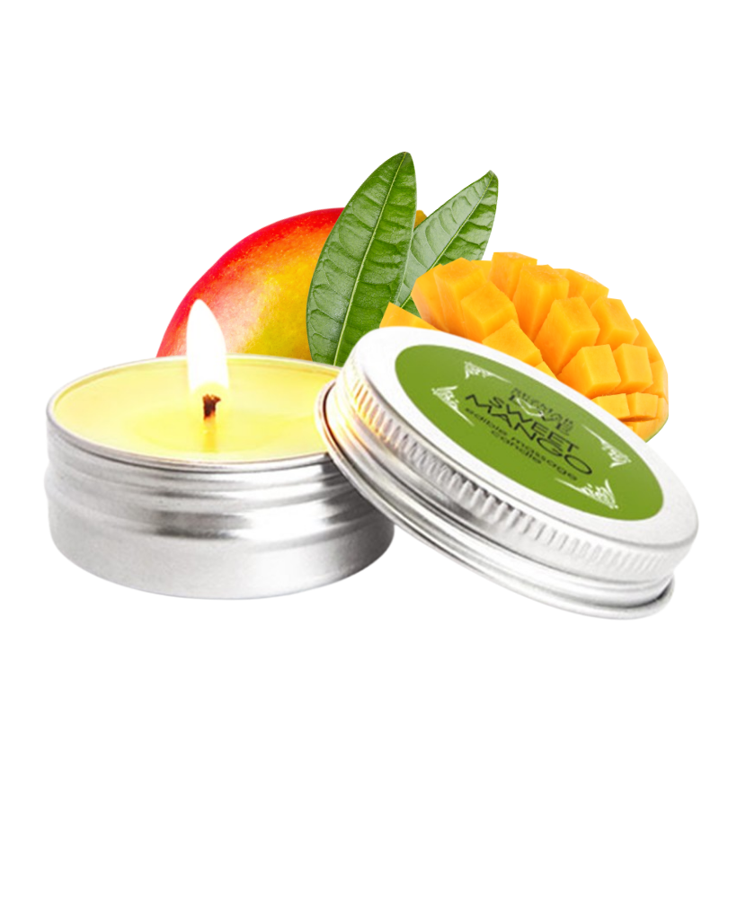 Bougie de massage mangue 30ml 100% naturelle