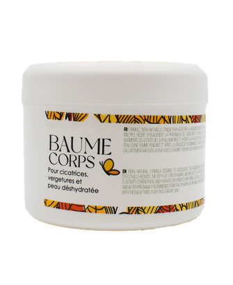 Baume réparateur cicatrices et vergetures 250ml 100% naturel
