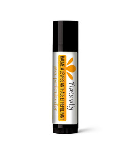 Baume à Lèvres Anti-âge et Volumateur aux particules d'or 100% naturel