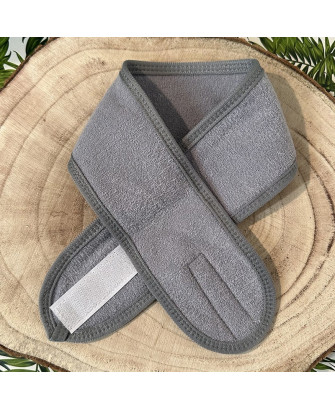 Bandeau pour cheveux couleur gris